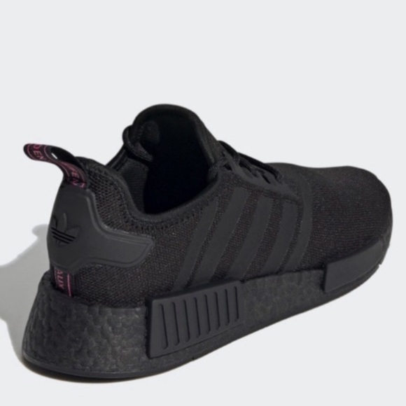 adidas NMD R1 Primeblue Black Solar Pink - Picture 3 of 9